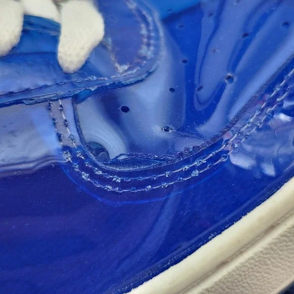 Nike Air Force 1 Low Translucent Blue White 630125-043 Mens 9.5 Vintage 2000 - Picture 10 of 10